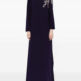 Floral Embroidered Kaftan | Marchesa