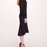 Denim Poplin Shirt Dress | Marchesa