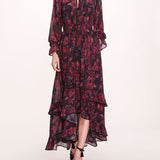 Pom Maxi Dress | Marchesa