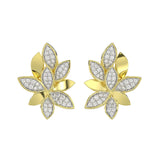 Wild Flower Yellow Gold Earrings | Marchesa