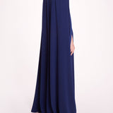 Embellished Cape Gown | Marchesa