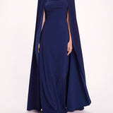 Embellished Cape Gown | Marchesa