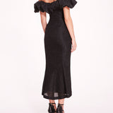 Cloque Midi Dress | Marchesa