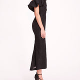 Cloque Midi Dress | Marchesa
