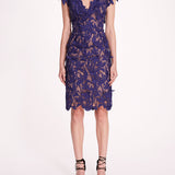 Organic Lace Mini Dress | Marchesa
