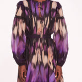 Abstract Viscose Mini Dress | Marchesa