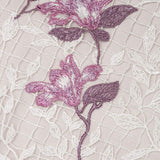 Sleeveless Floral Guipure Dress Marchesa