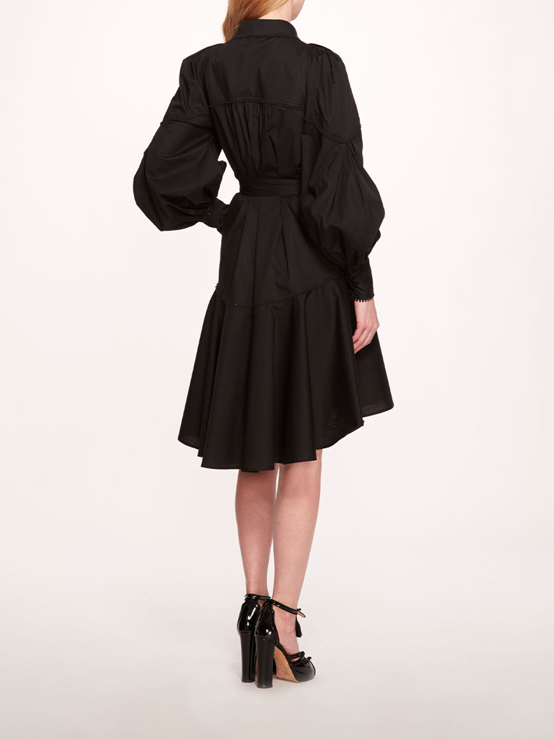 Poplin Mini Shirt Dress | Marchesa