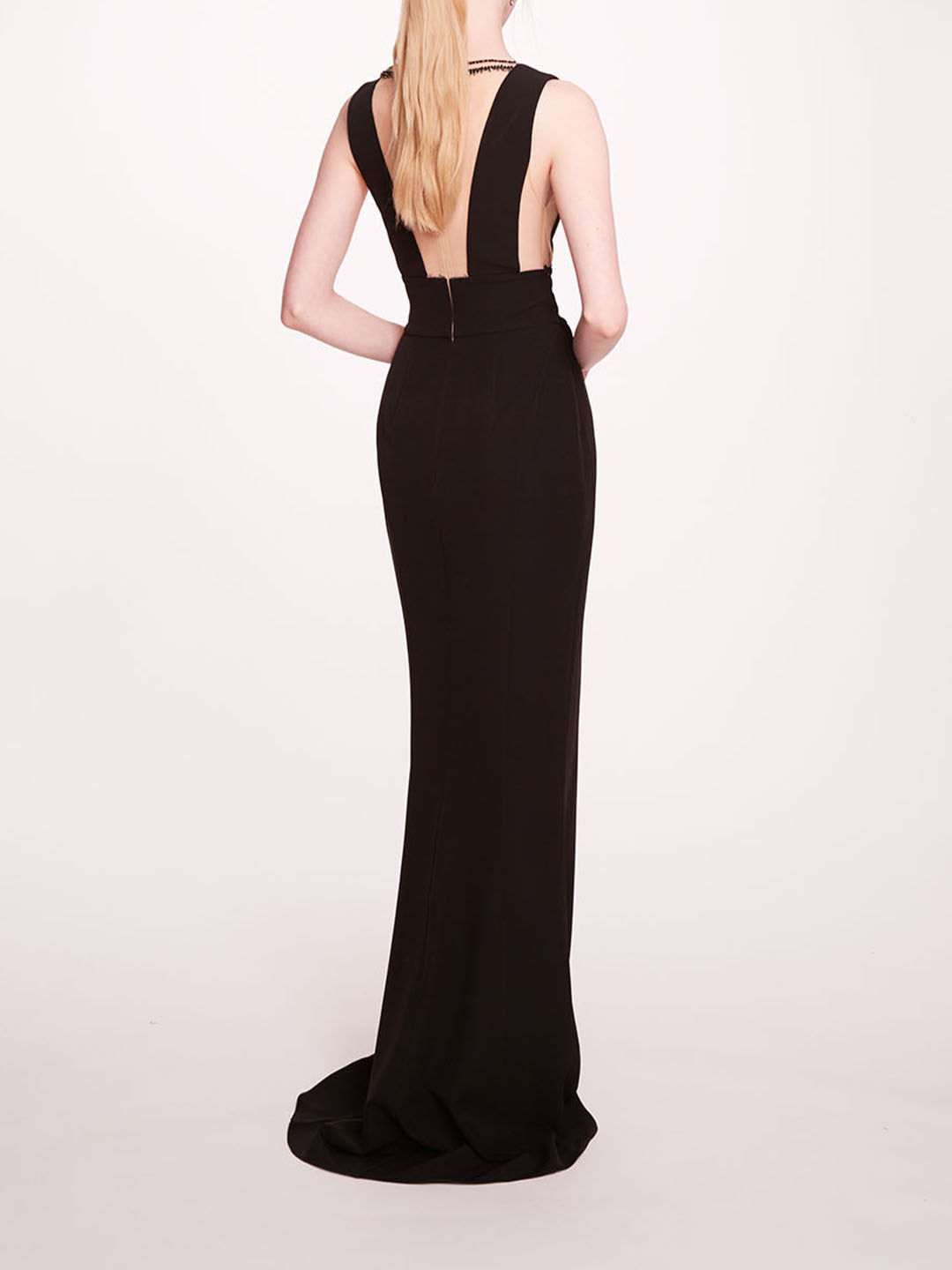 Jewel Embellished Column Gown | Marchesa