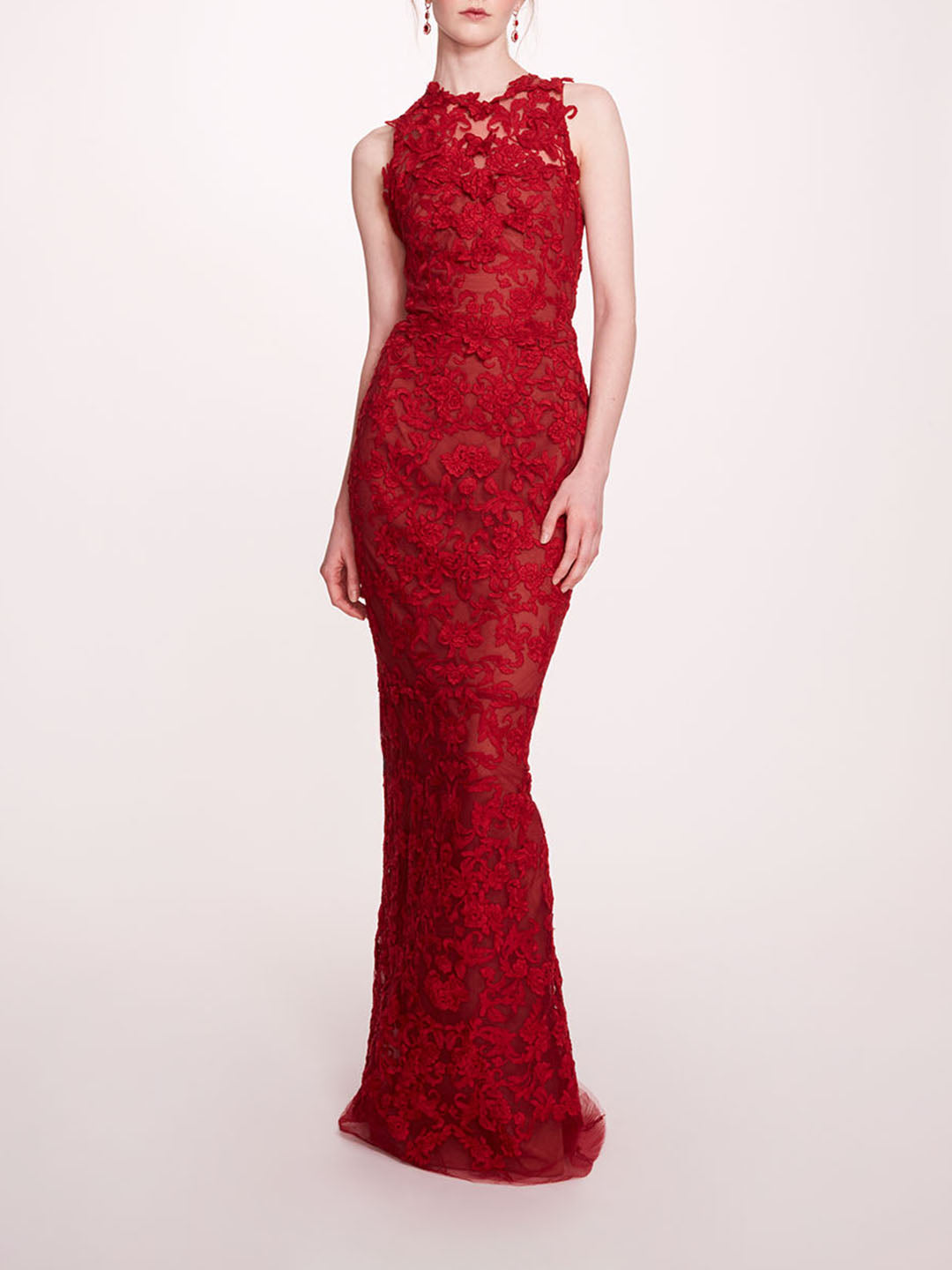 Corded Column Gown | Marchesa