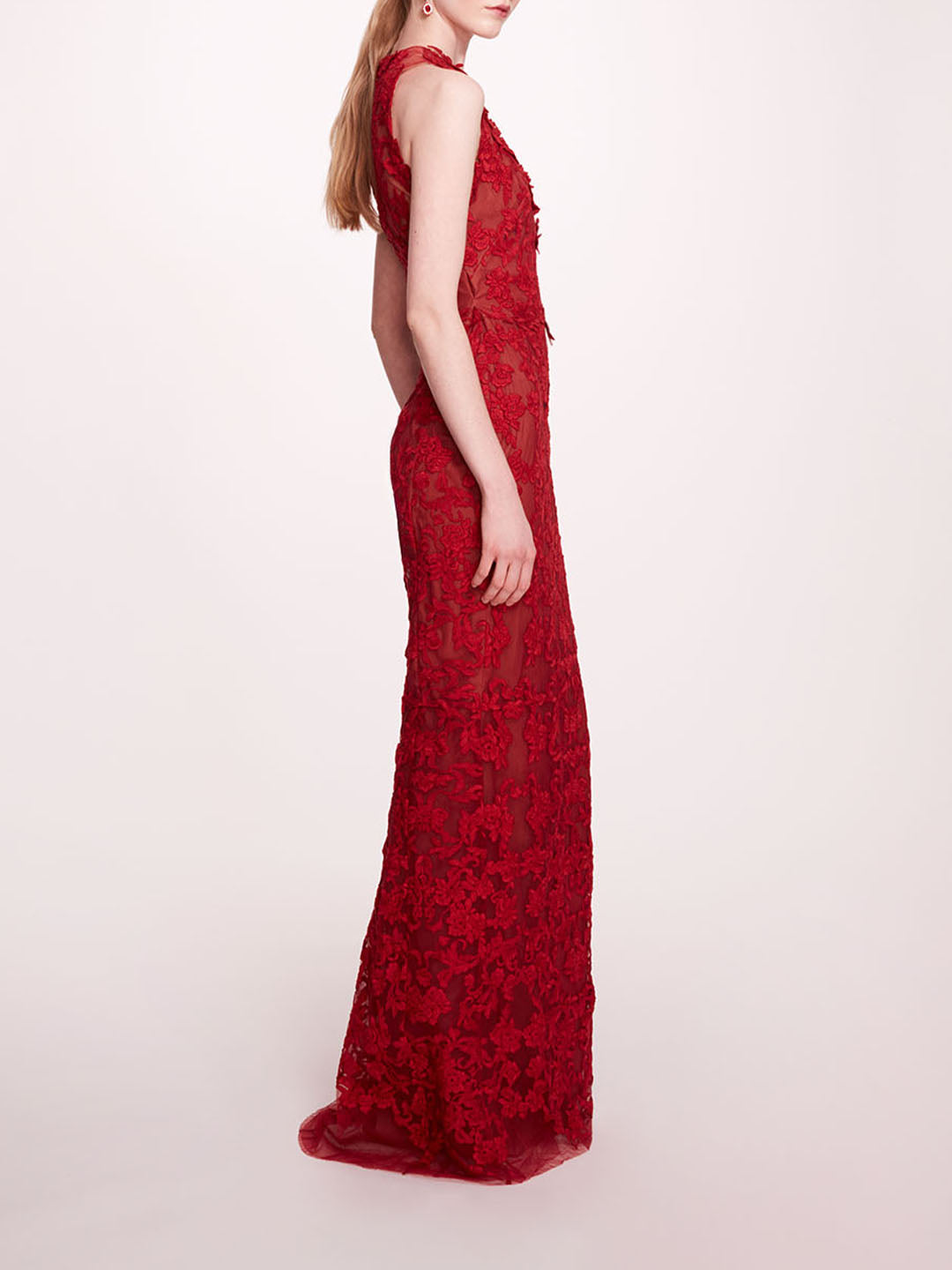 Corded Column Gown | Marchesa
