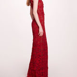 Corded Column Gown | Marchesa