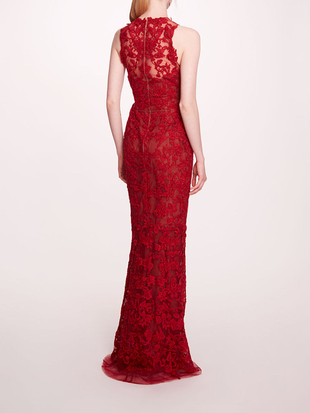 Corded Column Gown | Marchesa