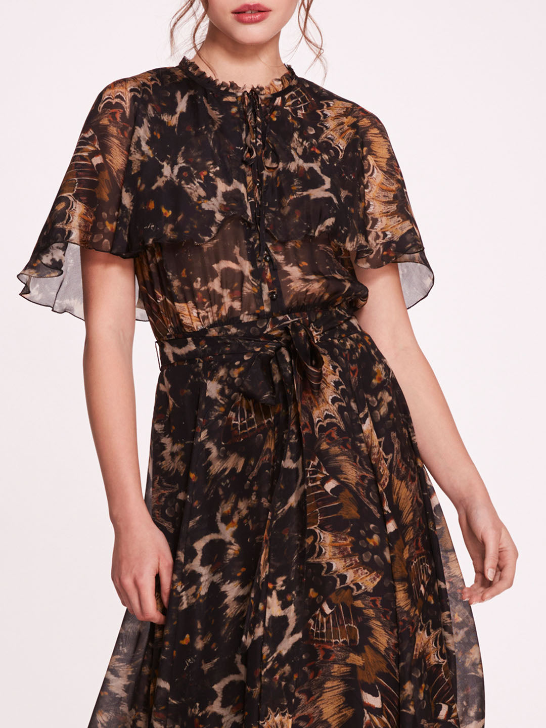 Monarch Midi Dress | Marchesa